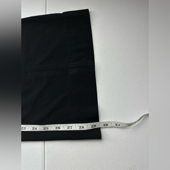 Athleta Pants Womens 8 Petite Black Chelsea Wide Leg Utility Cargo Stretch Flare - Picture 11 of 11